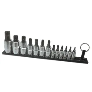 13 Piece Torx Driver Set on Black Magrail VIMTMS-TORX