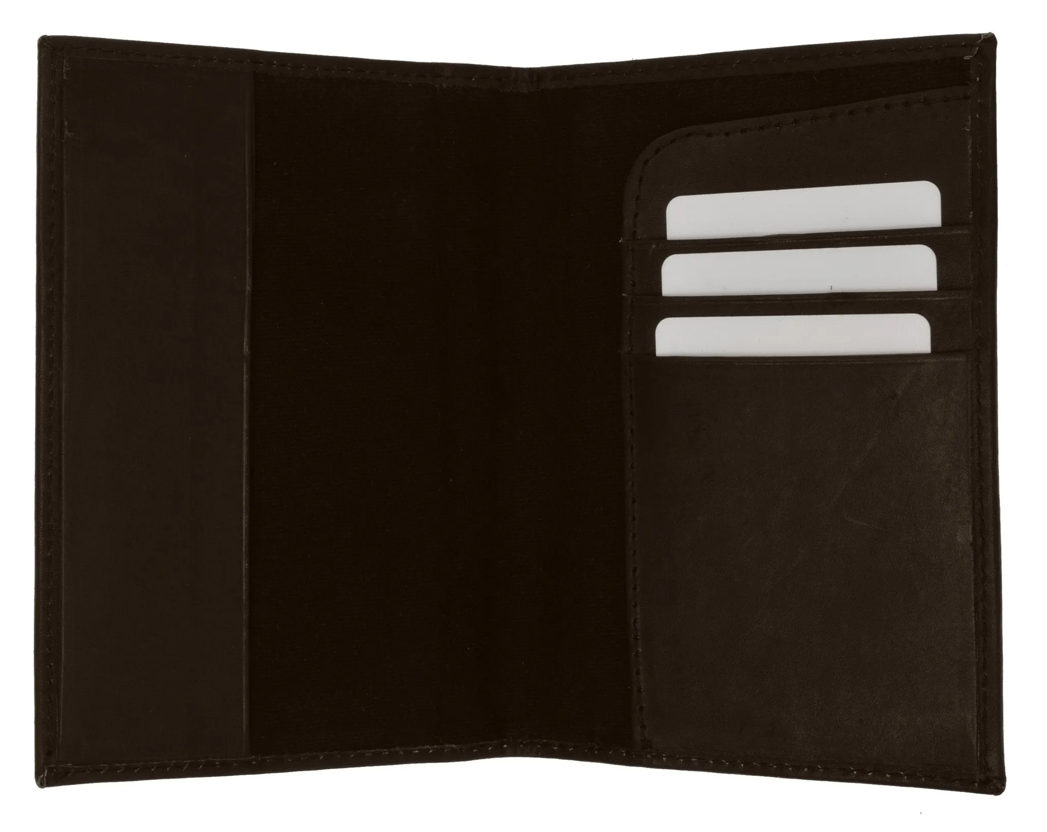 601CF USA-IMPRINT/Leather Passport wallet with Card holder