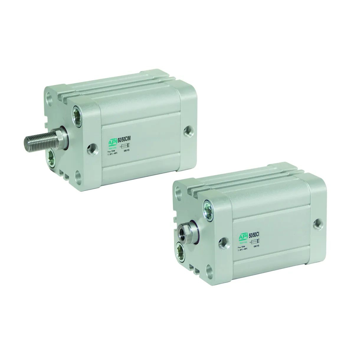 API 16/30CI Compact Pneumatic Cylinder (ISO21287)