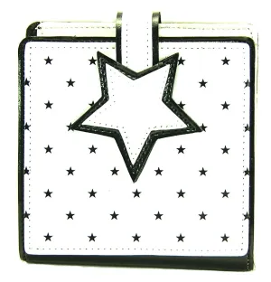 AssortedWallet With Black Stars Printed