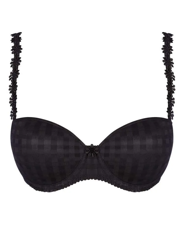 Avero Padded Balcony Bra - Black