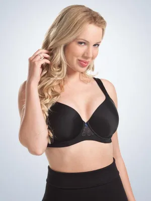 Balconette Padded Wirefree Comfort Bra (5215)-BKPO-44DDD