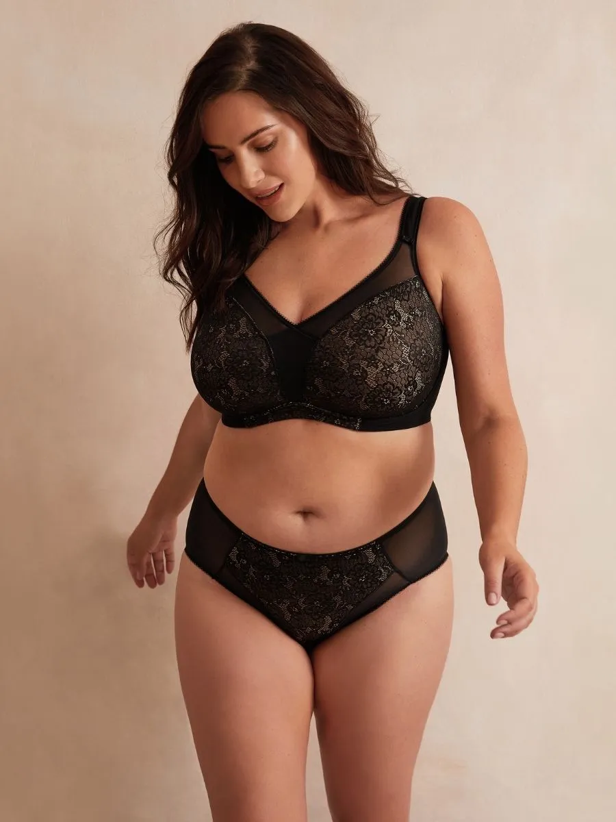 Beauty Everyday Full Support Bra - Black