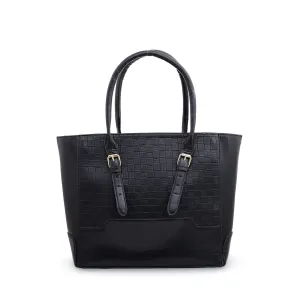 Black Formal Hand Bag P54384