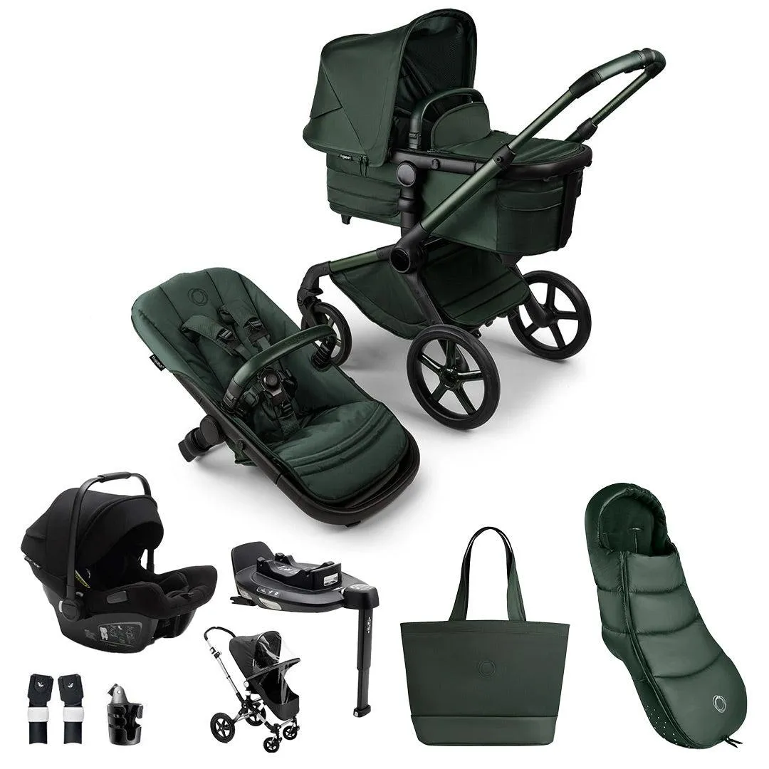 Bugaboo Fox 5 Ultimate Noir Limited Edition   Turtle Air Travel System