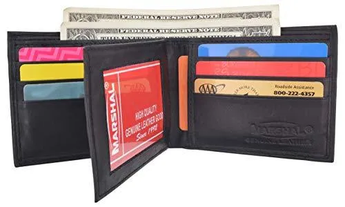 Cancer Zodiac Sign Bifold Trifold Genuine Leather Men's Wallets