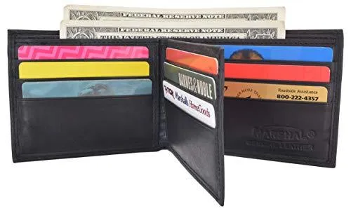 Cancer Zodiac Sign Bifold Trifold Genuine Leather Men's Wallets