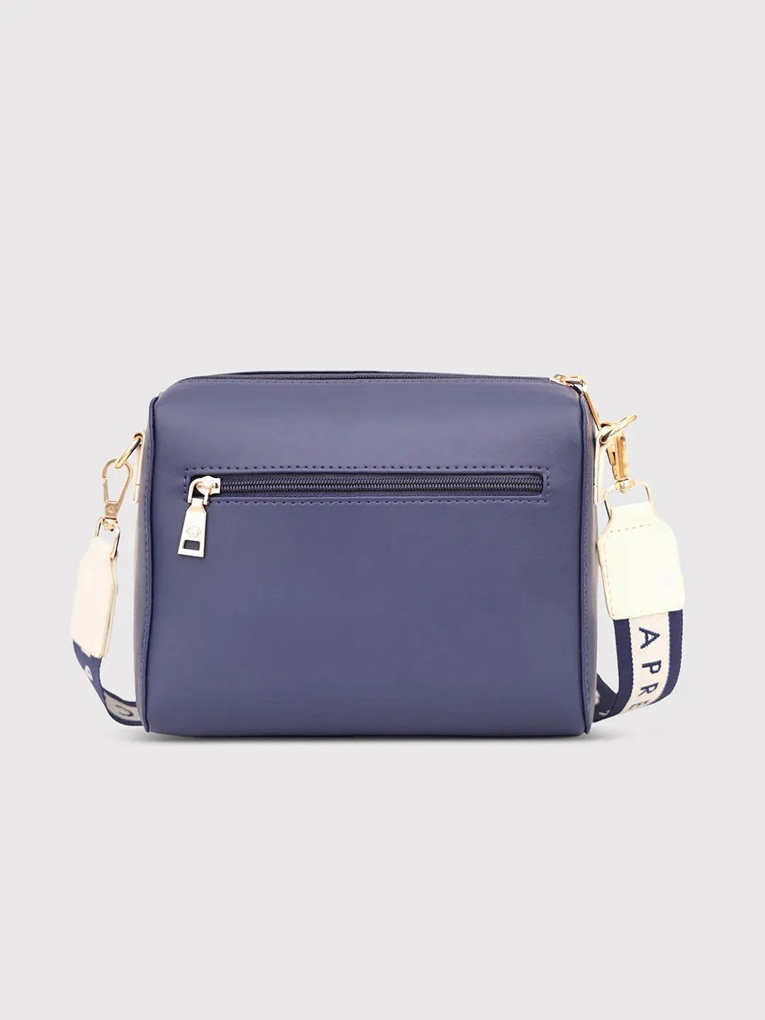 Caprese Trinity Sling Medium Solid Women'S Handbag Navy