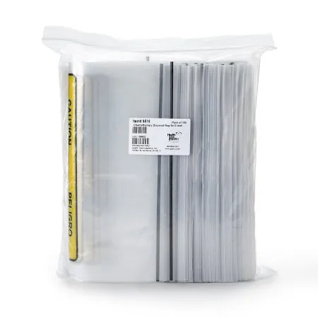 Chemo Drug Transport Bag Clear Bag Polyethylene 9 X 12 Inch - Health Care Logistics  Mfr# 9516