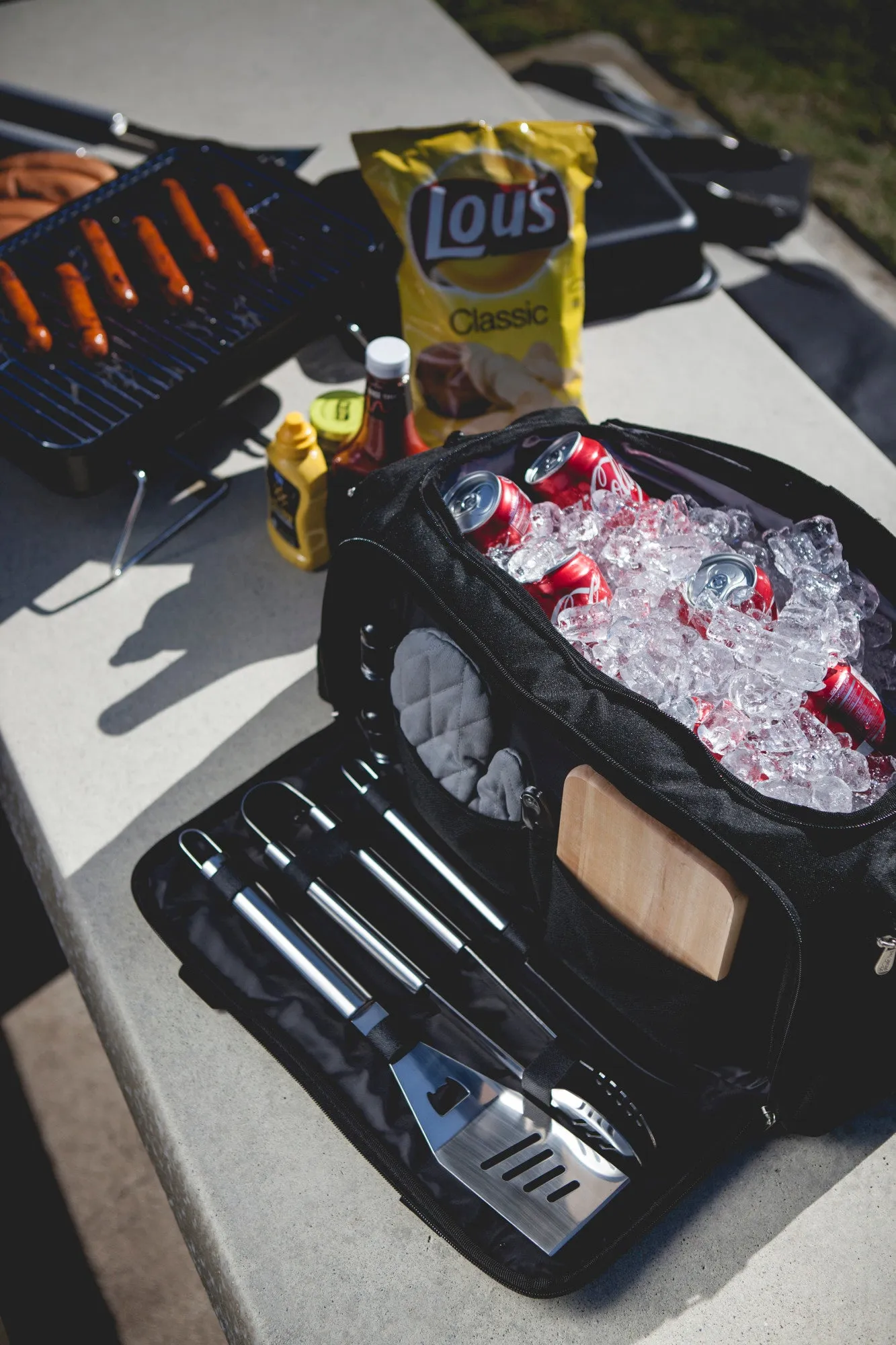 Chicago White Sox - BBQ Kit Grill Set & Cooler