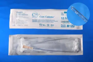 Convatec Cure Medical Pocket Catheter, Male, 16", Straight Tip