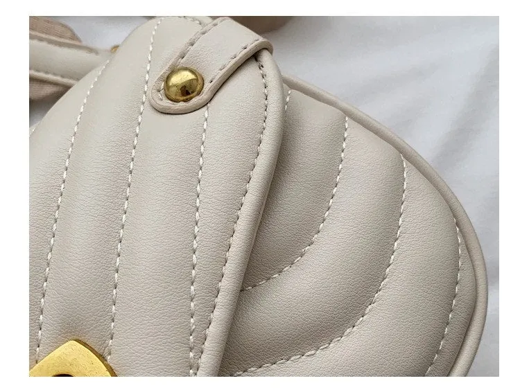 Cool White Shoulder HandBag