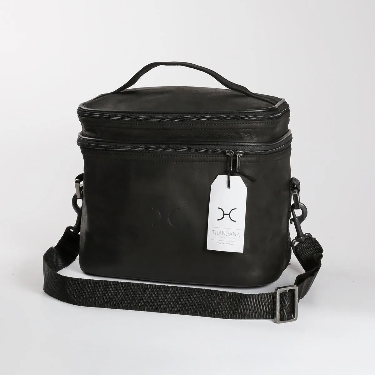 Corporate Double Decker Cooler Bag Leather