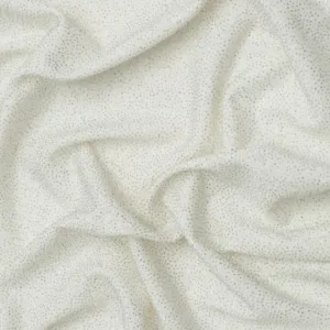 Dazzle polyester jersey - Ivory