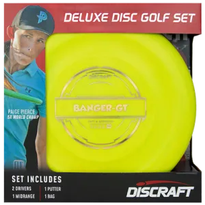 Deluxe Disc Golf Set with Bag