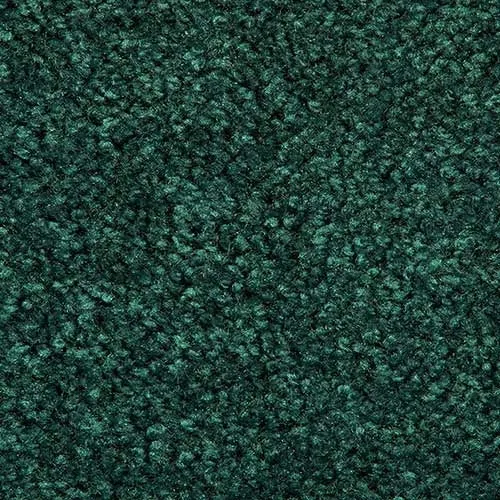 Flame Resistant Green Polyester Rug