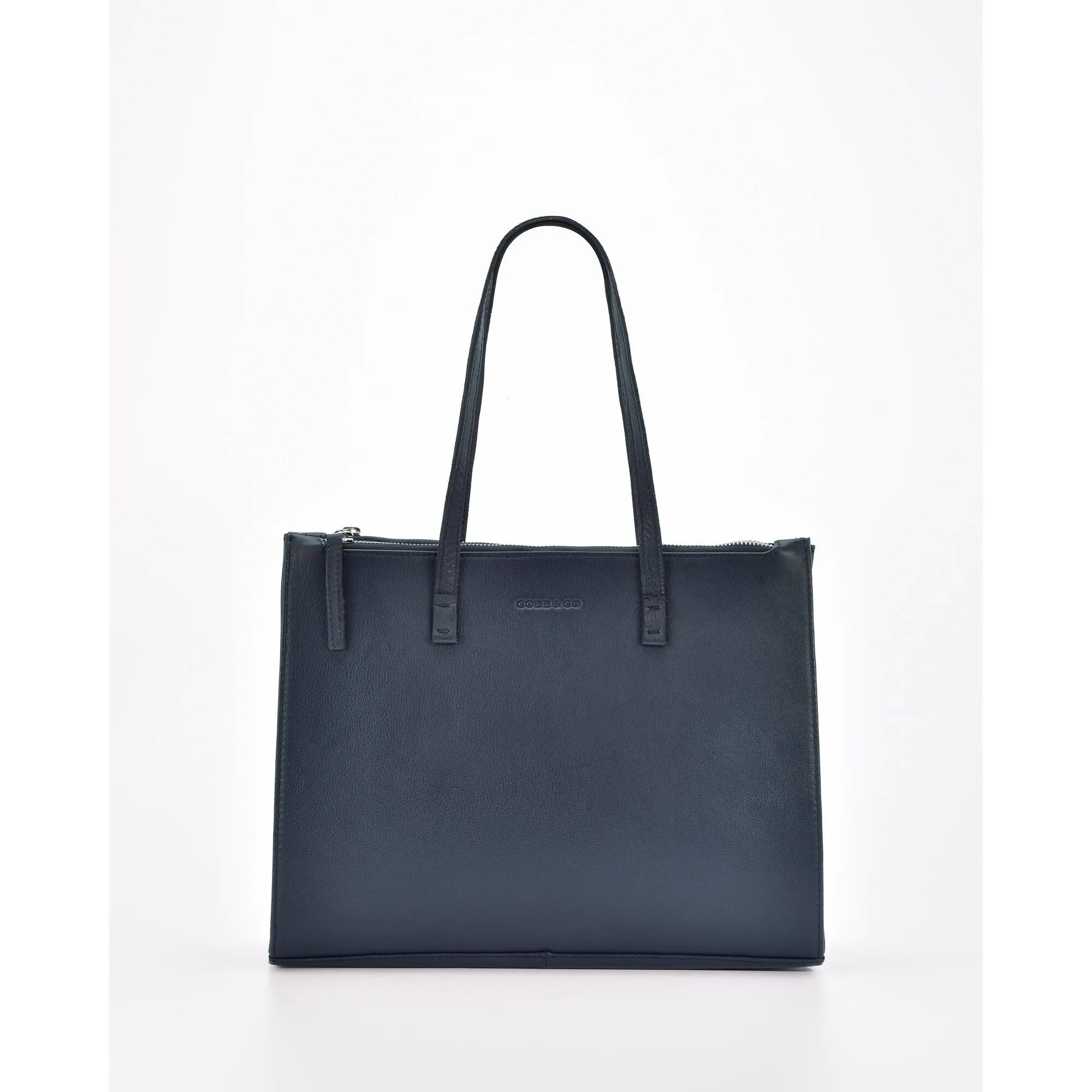 GABEE LEATHER CANNINGTON TRIPLE COMPARTMENT TOTE