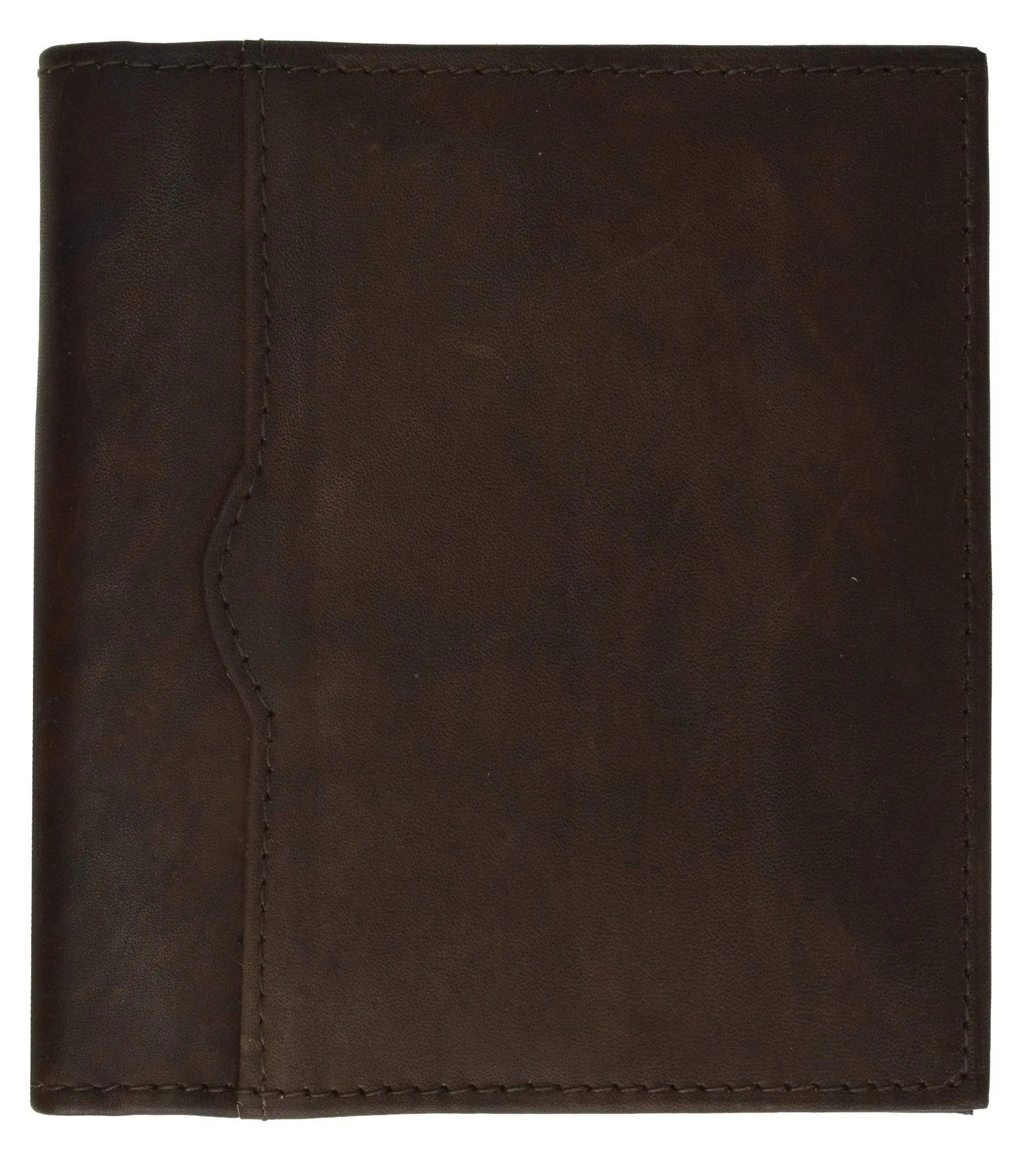 Genuine Leather Medium Bifold Credit Card Business Card Holder 2570 CF (C)