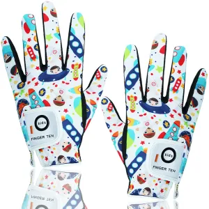 Golf Gloves Youth All Weather Colorful 1 Pair