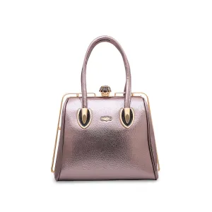 Grey Fancy Hand Bag P35835