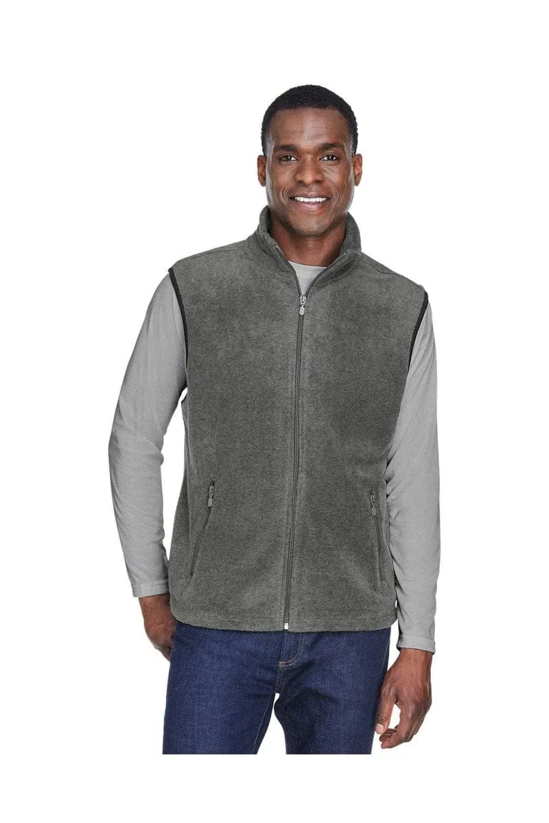 Harriton M985: Adult 8 oz. Fleece Vest