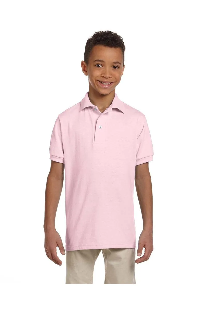 Jerzees 437Y: Youth 5.6 oz. SpotShield(tm) Jersey Polo