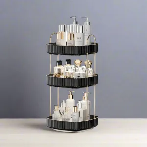 Katherine 3-Tier Multipurpose Organizer - Black