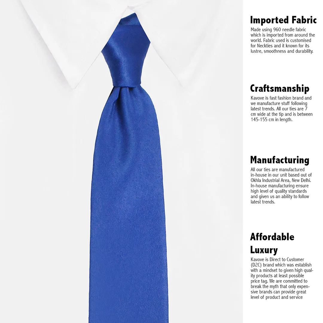 Kavove Classy Blue Necktie