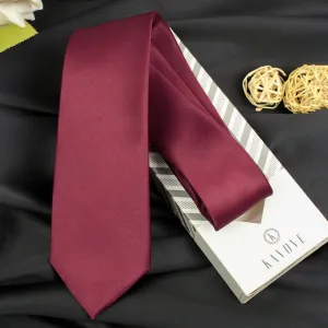 Kavove Classy Maroon Necktie