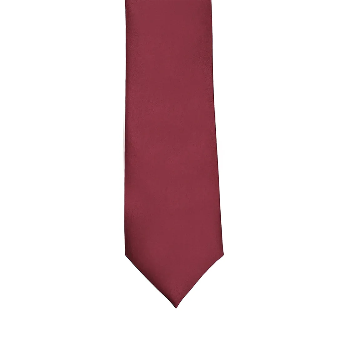 Kavove Classy Maroon Necktie