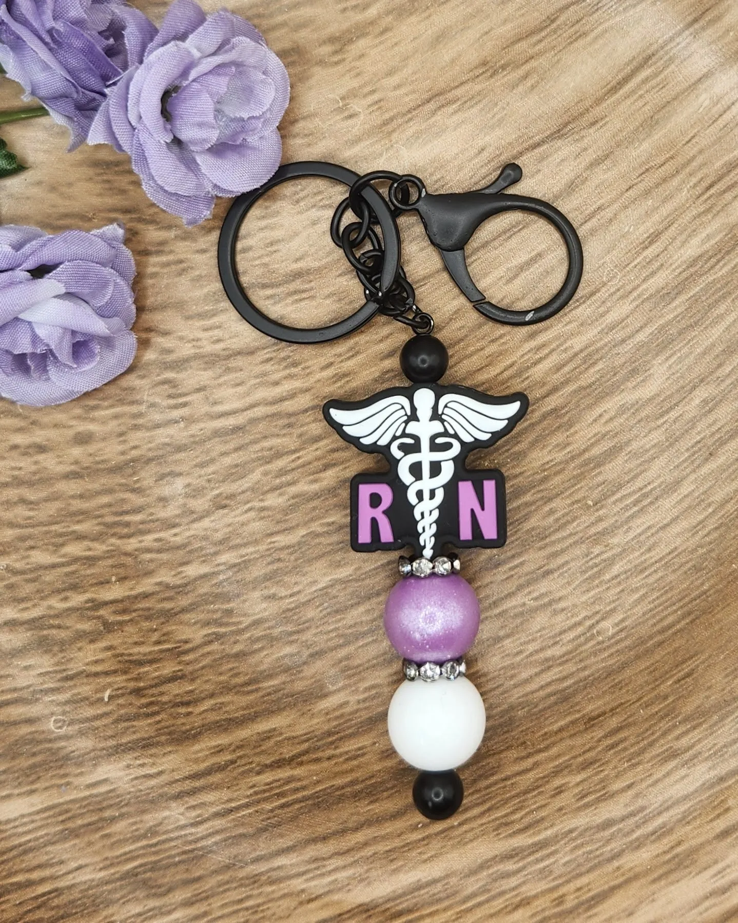 Keychain-RN Wings (Purple)