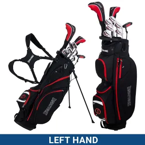 Left Handed Spalding Golf Mens Tour 2 Full Package Set (10 Piece)