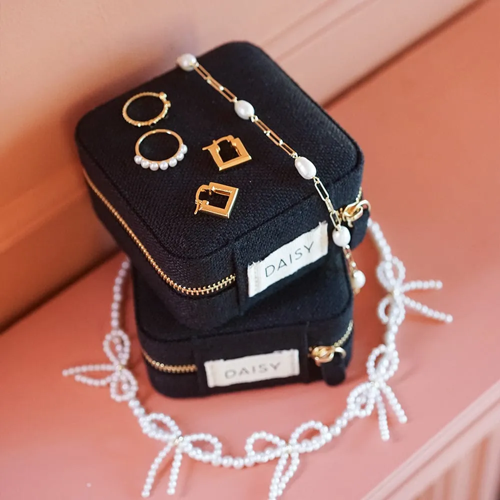 Limited Edition Black Small Jewellery Case