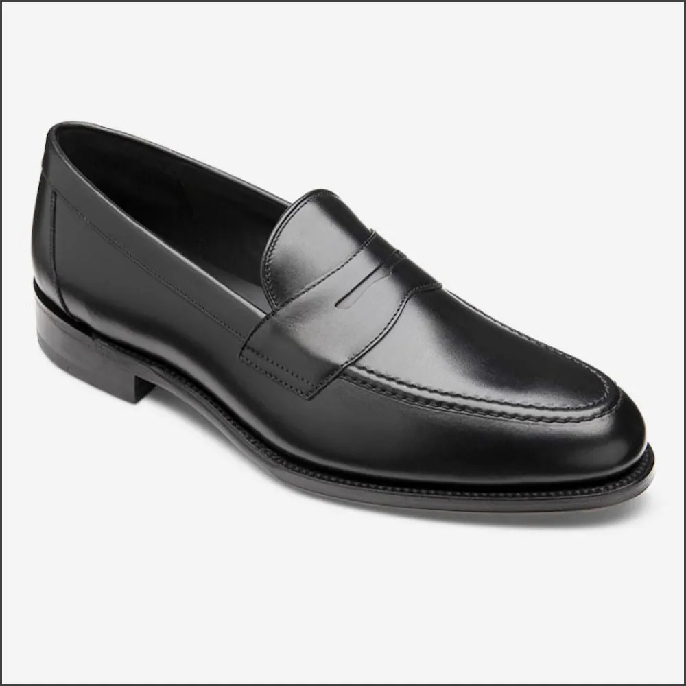 Loake Hornbeam Carbon Black Loafer-