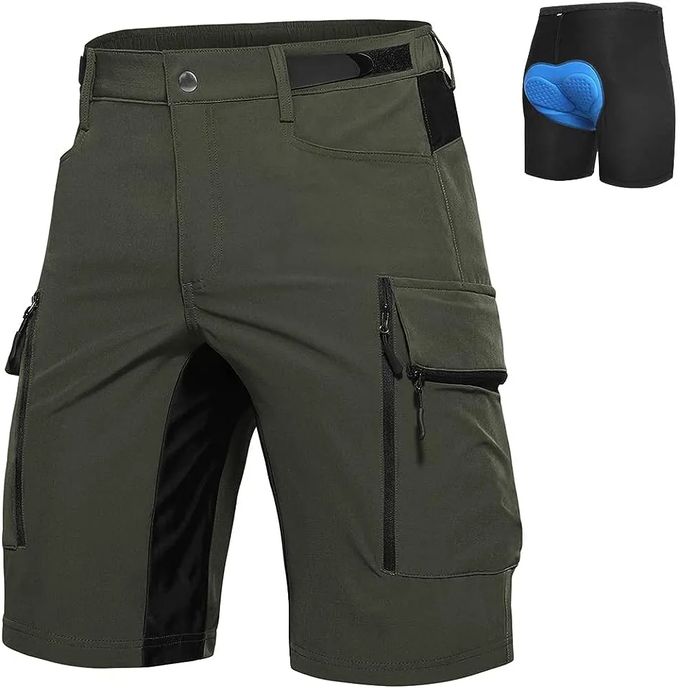 Mens Padded Mountain Bike Shorts 28