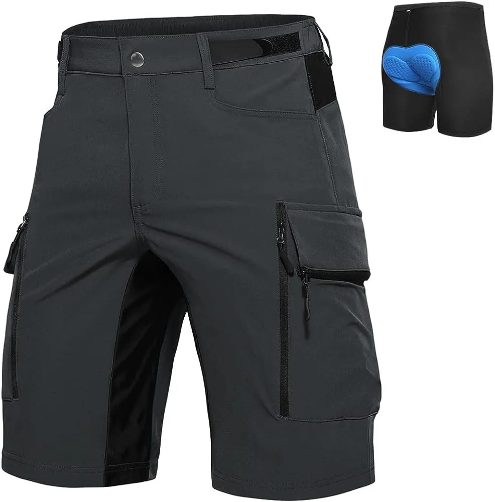 Mens Padded Mountain Bike Shorts 28