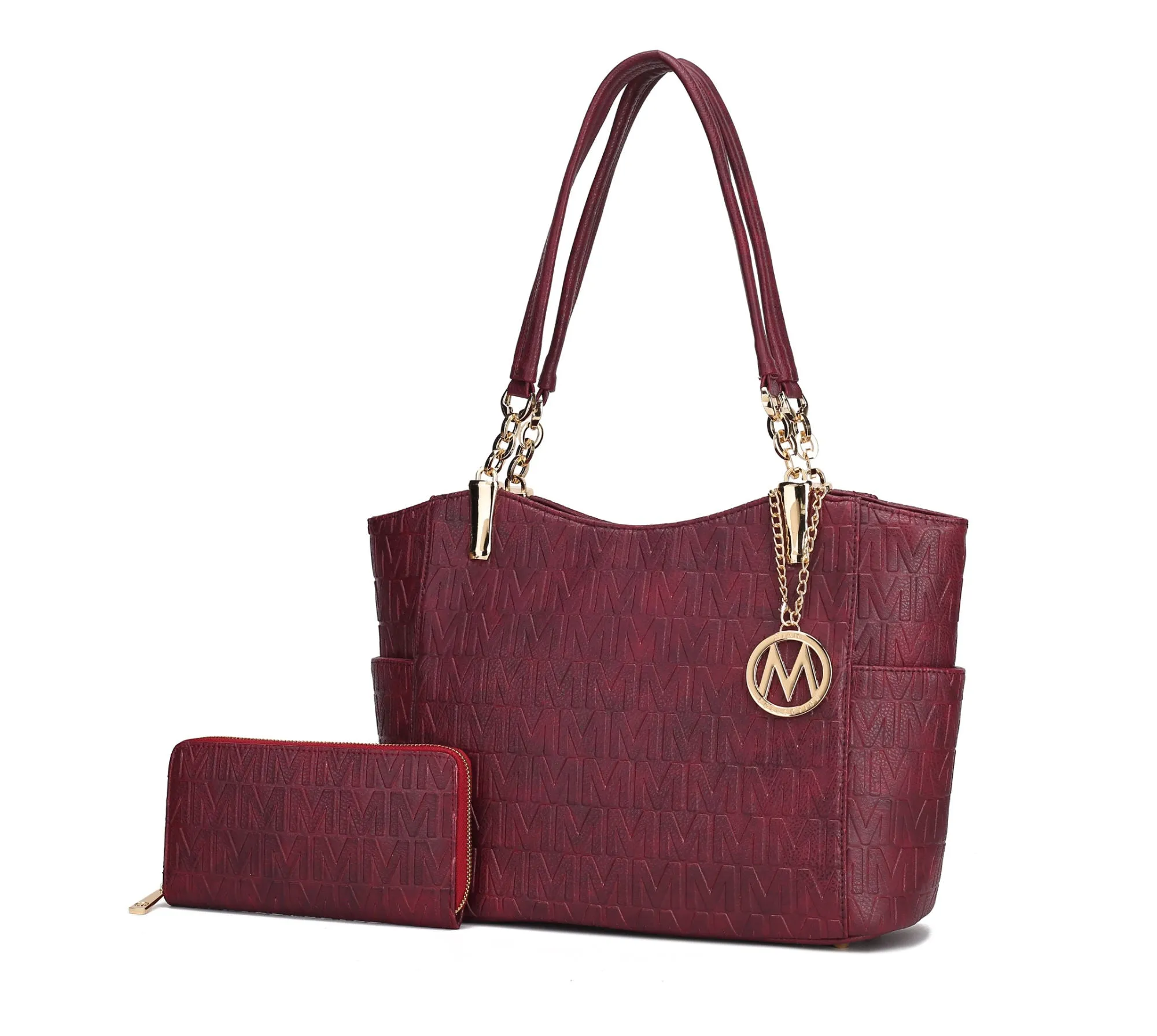 MKF Collection Allison Tote Handbag & Wallet by Mia k