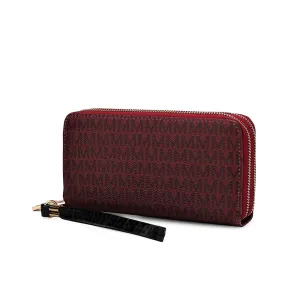 MKF Collection Noemy M Signature Wallet/Wristlet by Mia k