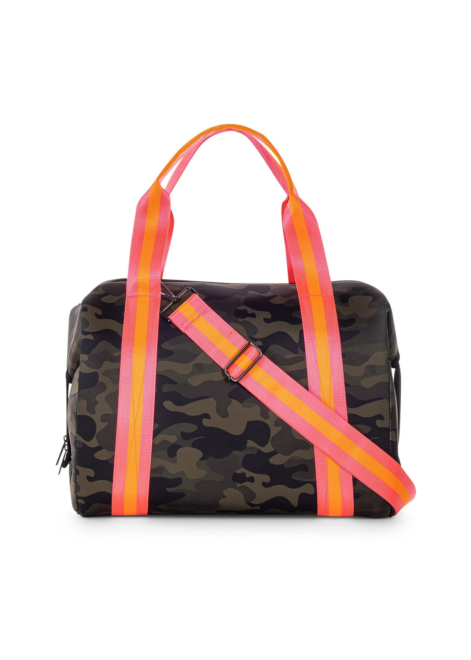 Morgan Showoff (trip) Neoprene Weekender with Monogram