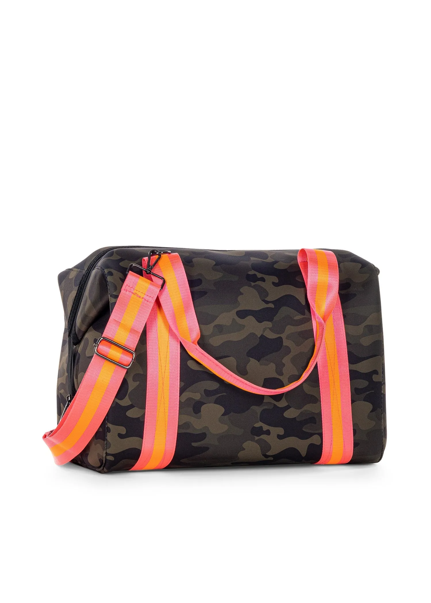 Morgan Showoff (trip) Neoprene Weekender with Monogram