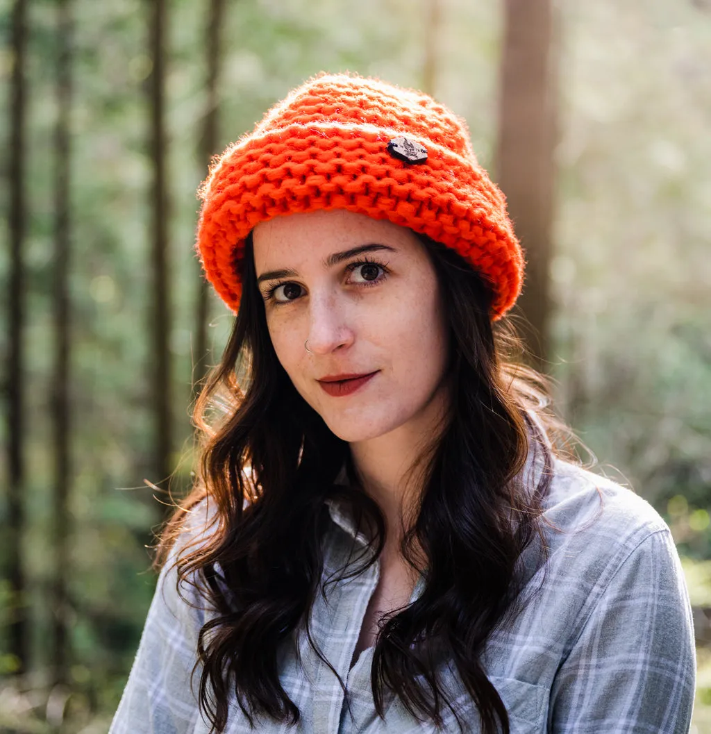 Oversized Acorn toque - Vivid colours