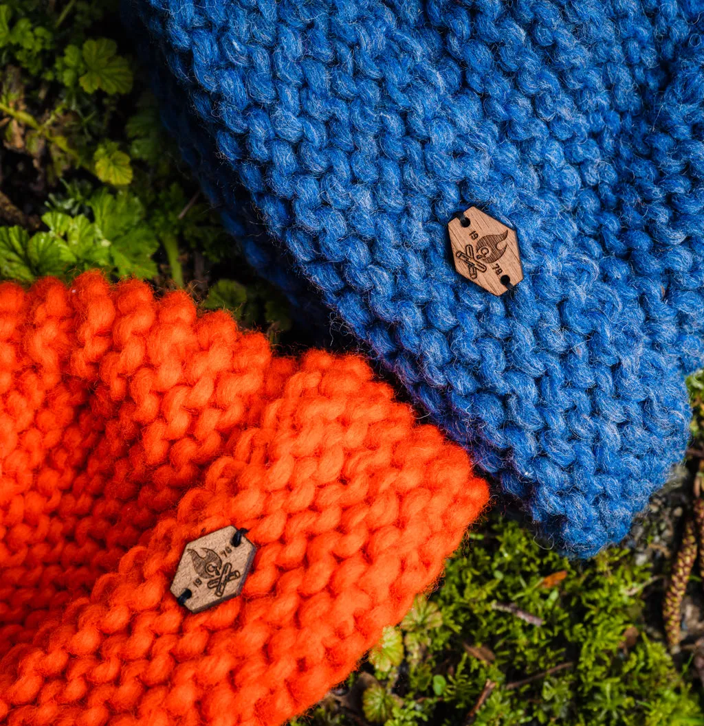 Oversized Acorn toque - Vivid colours