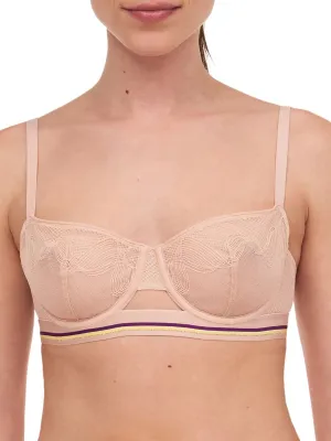 Paola Half Cup Bra - Dusky Pink