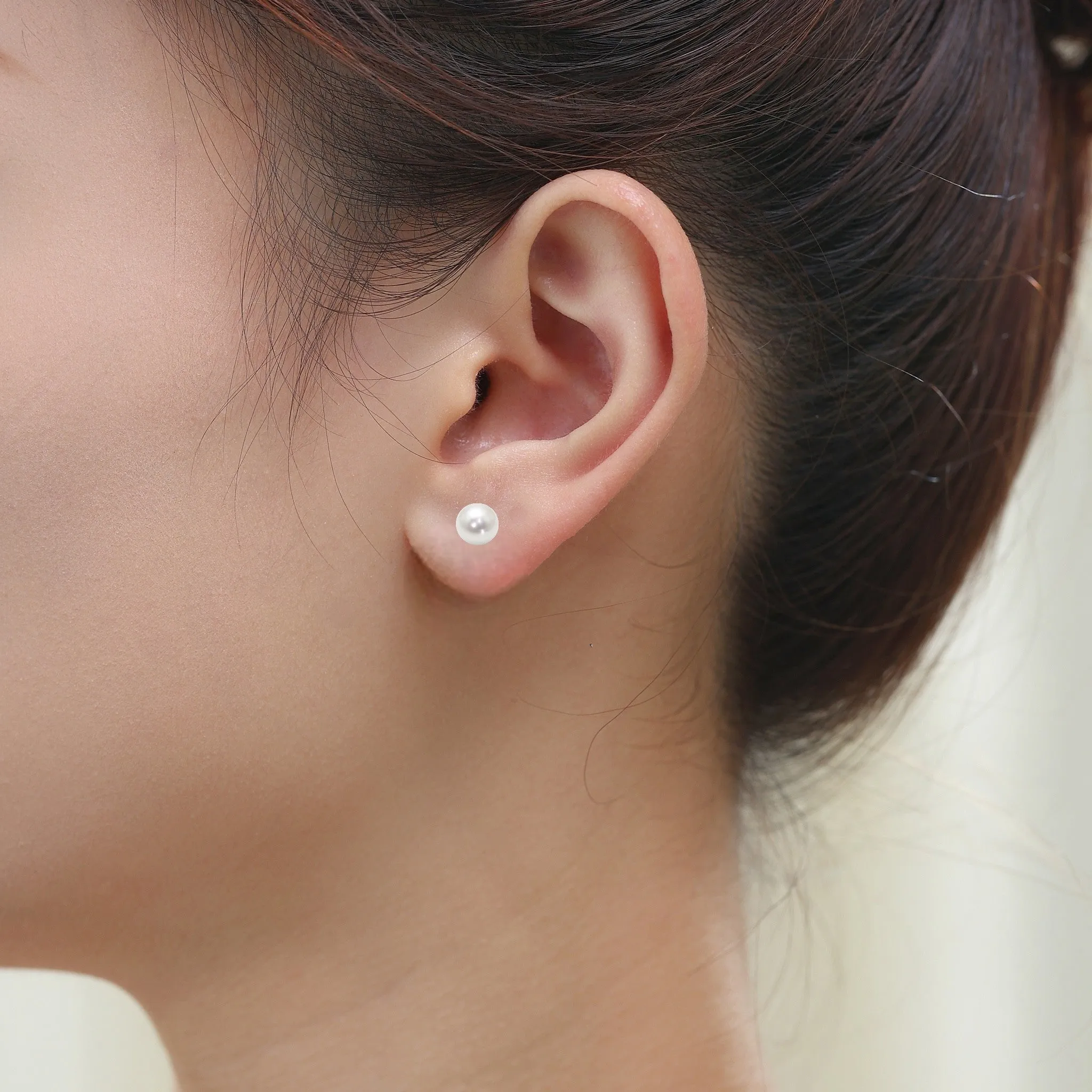 Pearl Studs 4mm