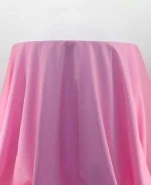 Pink Polyester Tablecloth