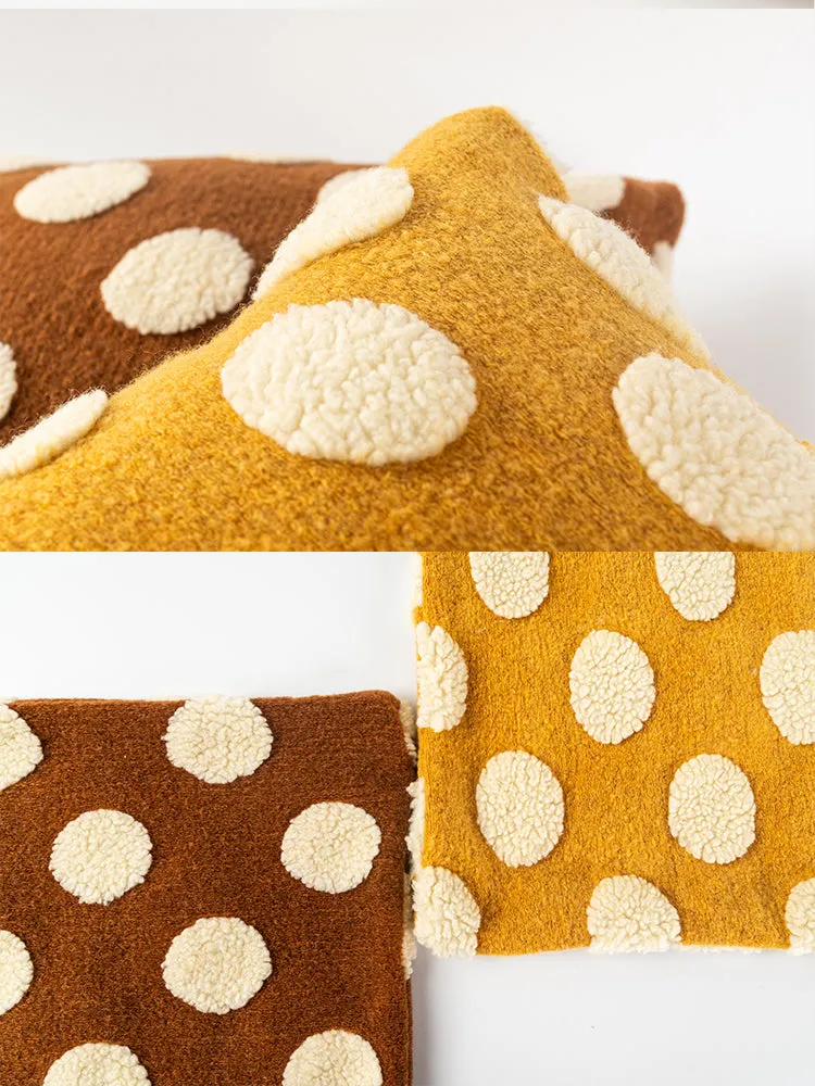 Polka Dot Plush Pillow