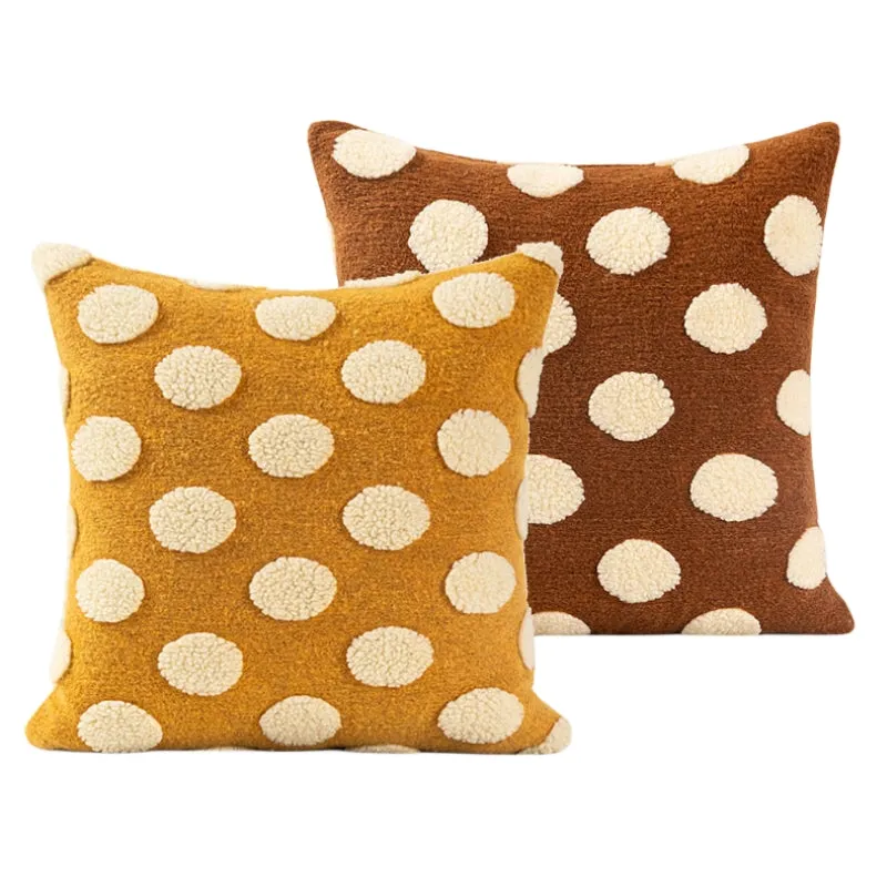 Polka Dot Plush Pillow