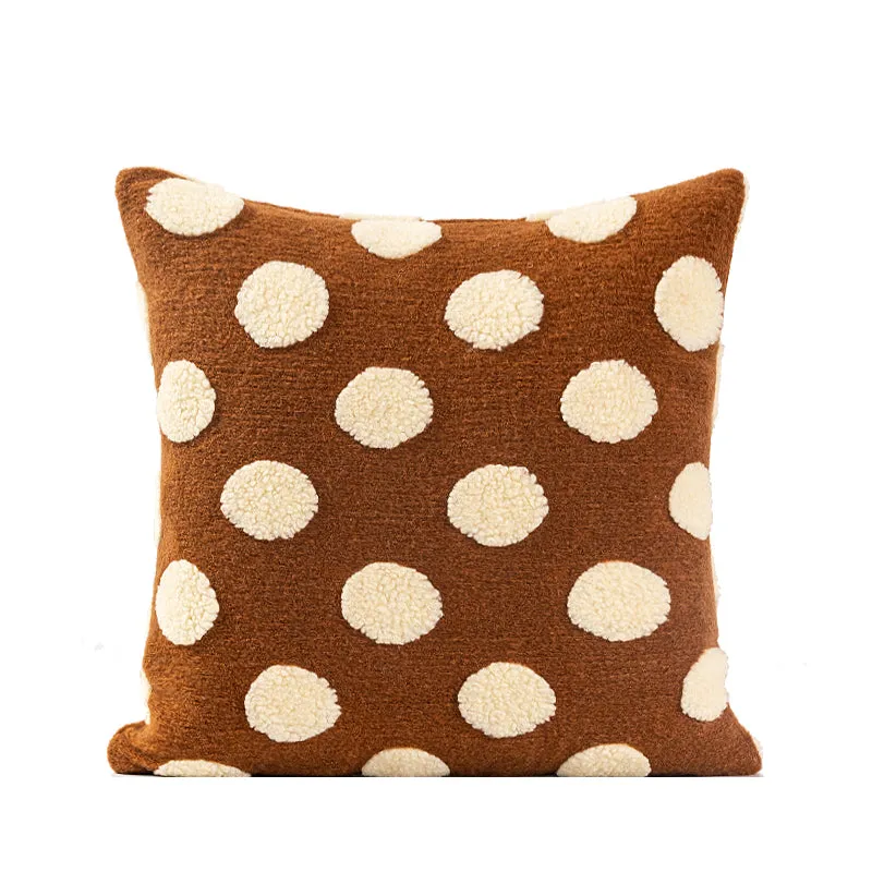 Polka Dot Plush Pillow