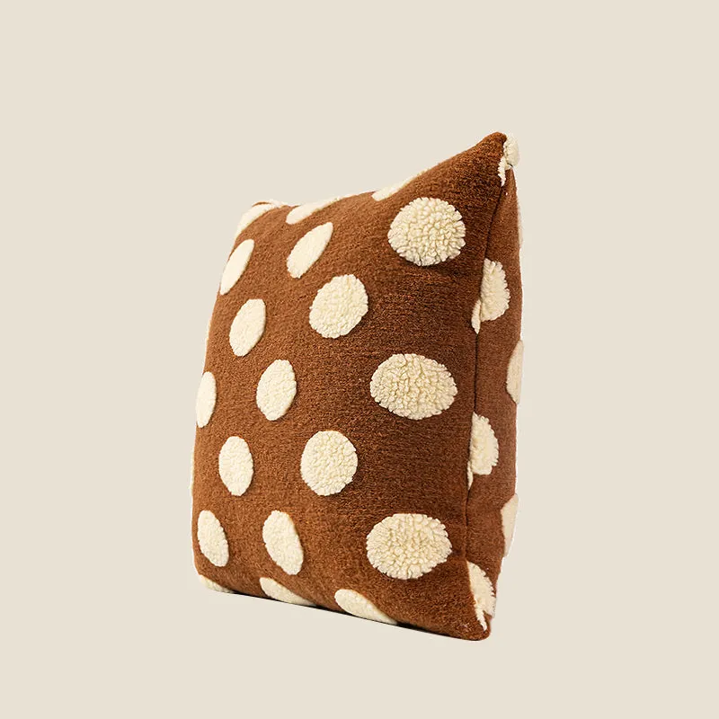 Polka Dot Plush Pillow