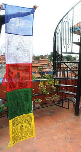 Polyester Vertical Tibetan Prayer Flags